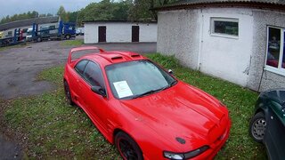 Конфискованная toyota "Curren" tuning.  тойота "Каррен" тюнинг.