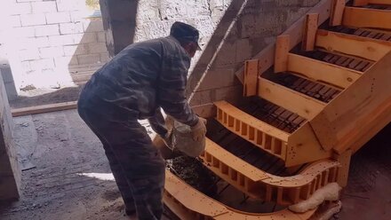 Изготовление лестницы в городе Полевской, Свердловской области.