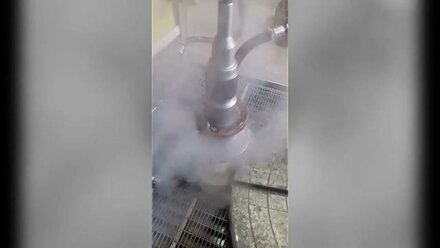 Закалка участков вала с различными диаметрами одним индуктором на закалочном станке СЗУ-2012