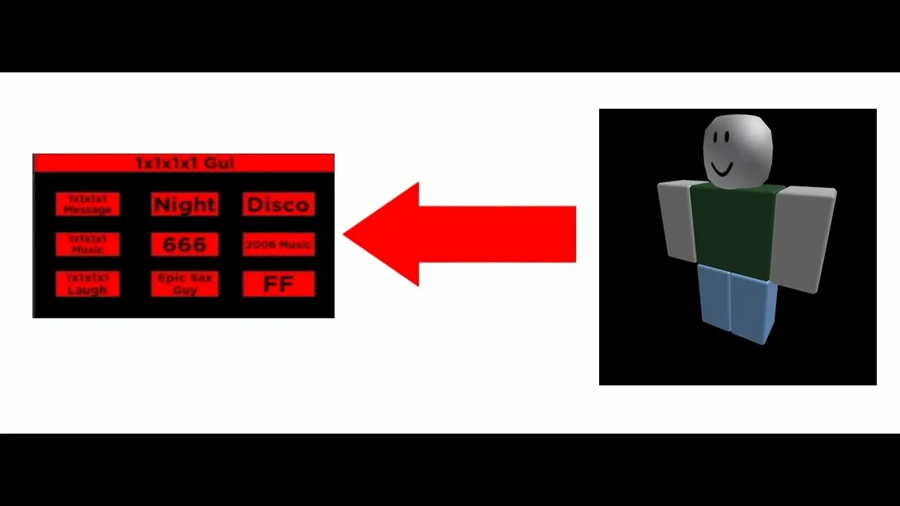 Roblox 1x1x1x1 GUI Script HACK
