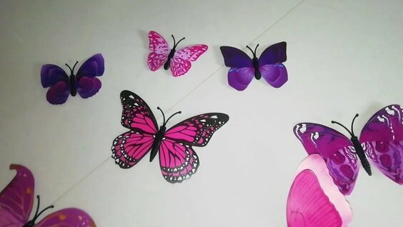 How to make Transparent Butterfly Stickers for Journal