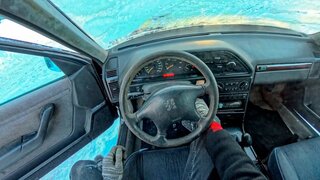 1997 Peugeot 605 I Rest 2.1 HDi (110 hp) - Old Premium French diesel car POV Test Drive