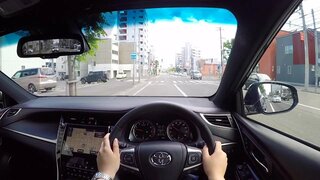 【Test Drive】 2017 New Toyota Harrier 2.0Turbo 4WD - POV City Drive