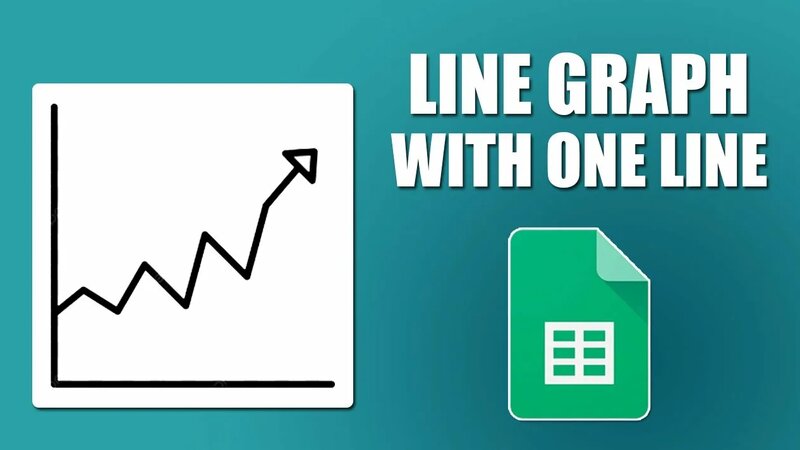 How to make a line graph in google sheets with one line - Смотреть ...