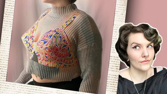 The Bullet Bra Effect, Vintage Sweater Girls 