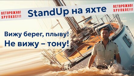 Стендап 2023 НОВОЕ – ИСТОРИЯ КАПИТАНА ПАРУСНОЙ ЯХТЫ | StandUp на Минискладе