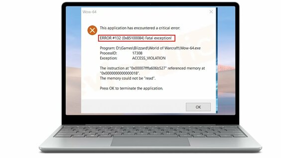 Fix WoW Error 132 Fatal Exception Memory Could Not Read Reset The Game ...