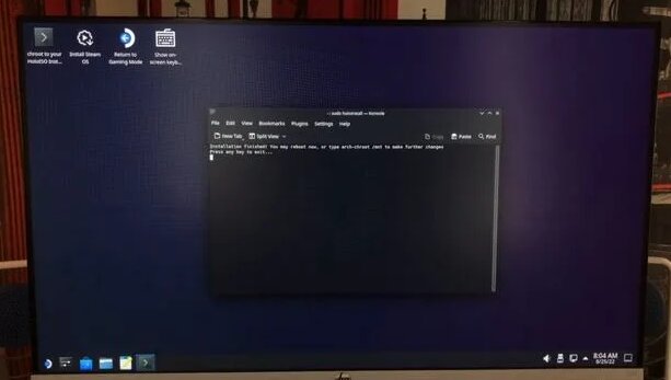 Steam OS 3.3 (HoloISO) - Steam Deck на PC - Создание флешки, установка ...