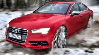 8 Миллионов ЗА AUDI S7?!  Тест-драйв 450-сильного лифтбека от Ауди вместе с батей!  Испытываем Quattro