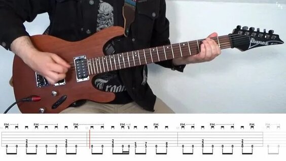 Rammstein - Links 2 3 4 Guitar Riff (with Tabs) - Смотреть онлайн в ...