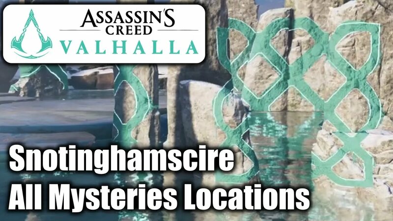 Assassin's Creed Valhalla - Snotinghamscire All Mysteries Locations ...