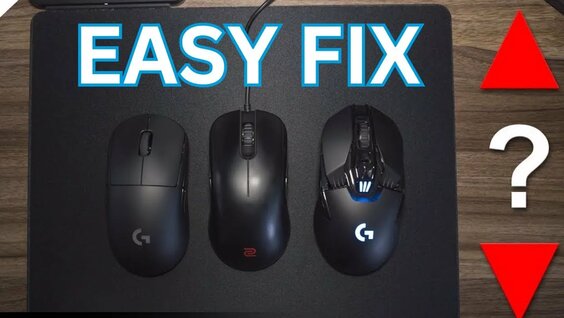 How To Fix Reverse Mouse (pointer moving in the wrong direction) on ...