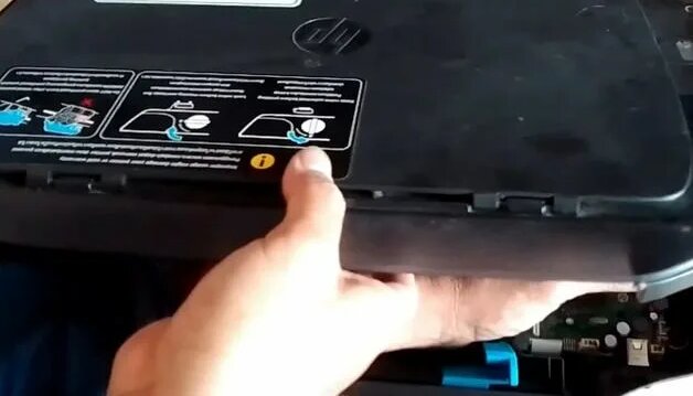 Replace broken encoder ribbon printer HP ink tank 315 - Смотреть онлайн ...