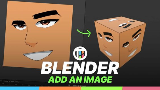 Blender 3.0 Tutorial - How to Add An Image To An Object - Смотреть ...