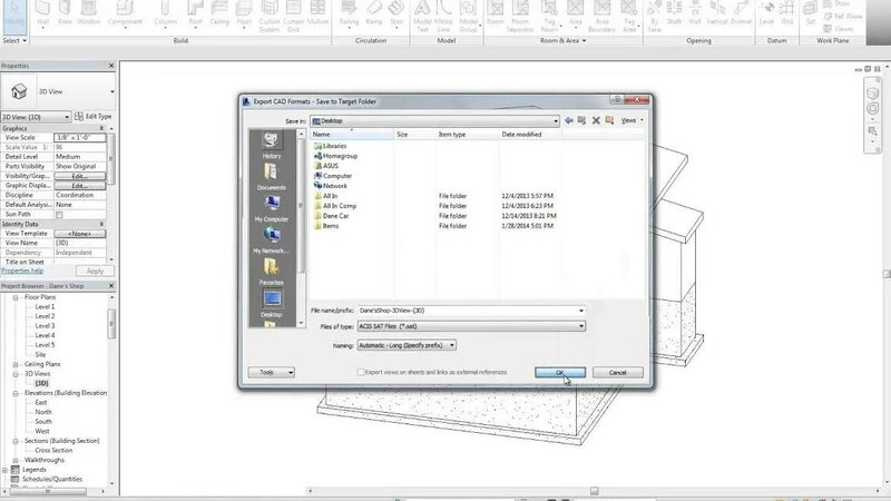 How To Export Revit Drawing Files and Import To Inventor - Смотреть ...