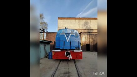 Пескоструйная очистка и последующая покраска тепловоза - ПЕСКОСТРУЙ-ДМ