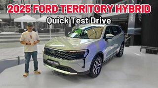 2025 Ford Territory Hybrid Quick Test Drive
