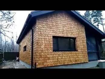 Шиндель. Фасад бани - 2