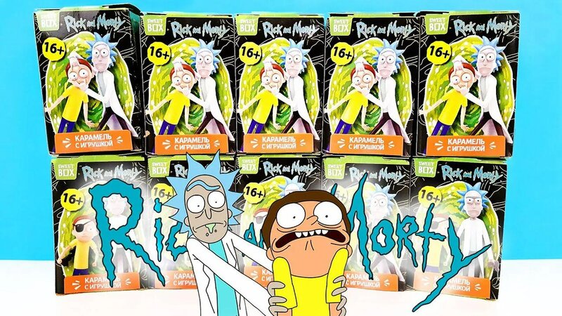 РИК И Морти 2020 СВИТ БОКС! Сюрпризы, мультик, Игрушки новая серия Rick ...