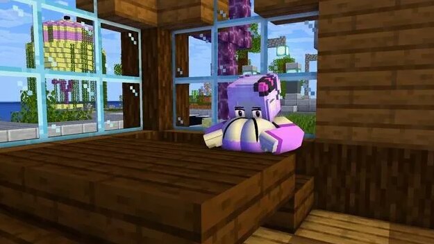 Size Stealing Battle | Minecraft Growth & Inflation Animation ...