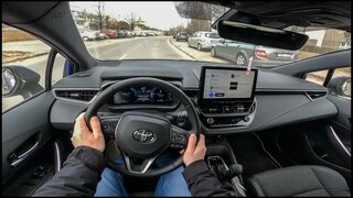 Toyota corolla (2025) | POV test drıve