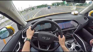 POV Test Drive 2019 Geely SUV Xingyue 2.0T+8AT 238hp!
