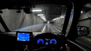 【Test Drive】 2020 New Nissan ROOX HighWaySTAR 4WD 660cc Turbo - POV Night Drive