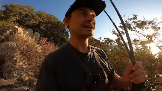 Turkey shore fishing. Береговая рыбалка в Турции. Каранкс, барракуда — Видео от Ди...