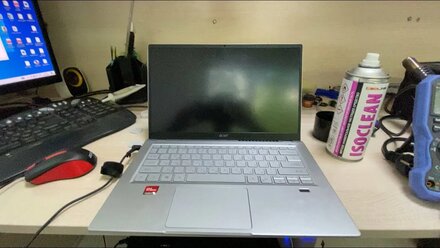Ремонт Acer Swift 3 SF314-43 после самогончика.
