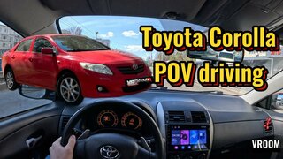 Toyota Corolla 1.6 AT 2008 - POV test-drive