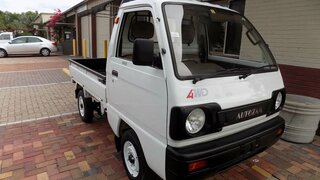 1990 Mazda Scrum 25k miles 4WD + EL and Axel Lock 5 Speed review and test drive