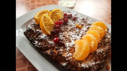 Морковный кекс. Марийская кухня.
