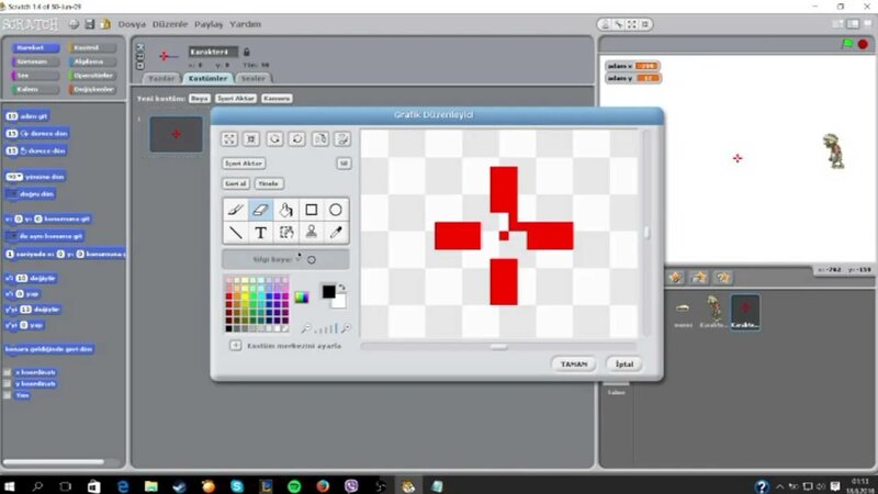 Scratch-Bölüm 5-Silah oyunu yapımı - Yandex Video aramada çevrimiçi izle