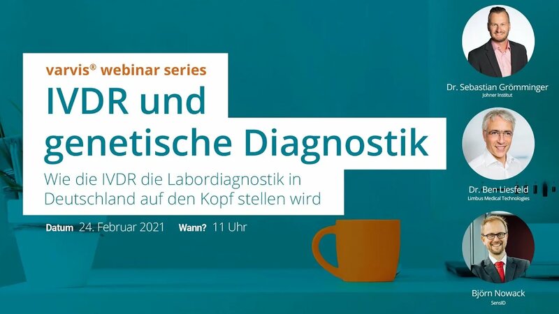 varvis® webinar series: IVDR und genetische Diagnostik (German)