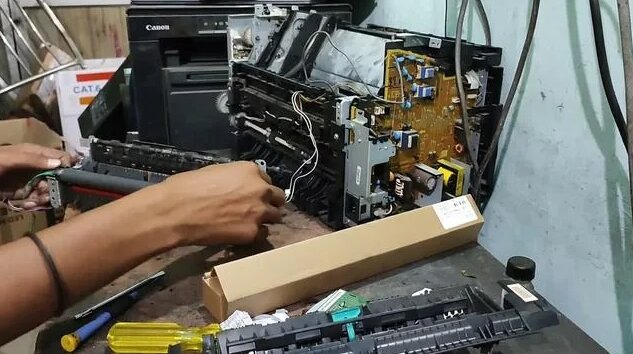 Hp Laserjet P1606dm Paper Jam Problem || Hp P1606dn disassembly | Hp ...