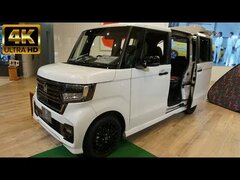 2023 Honda N BOX Custom L Turbo Style Black - New Honda N BOX 2023 - 新型ホンダn BOX カスタム L ターボ 2023年モデル