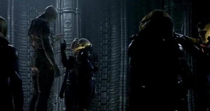 Видео Prometheus (Alien) 2012 The Engineer Speaks Deleted and Alternate ...