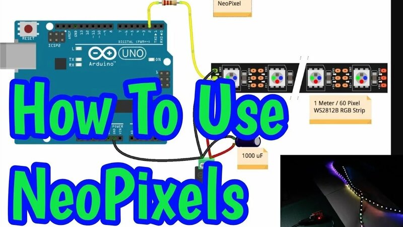 How to use Ws2812b neopixels with fastled on arduino - Смотреть онлайн ...