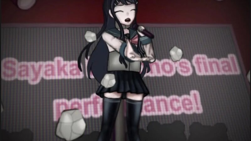 Sayaka Maizono’s Final Performance (Fanmade Danganronpa execution ...
