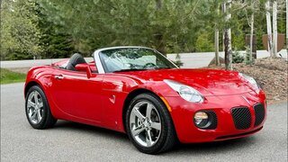 Тест-драйв Pontiac Solstice GXP 2008 года с пробегом 10 000 миль для Bring a Trailer