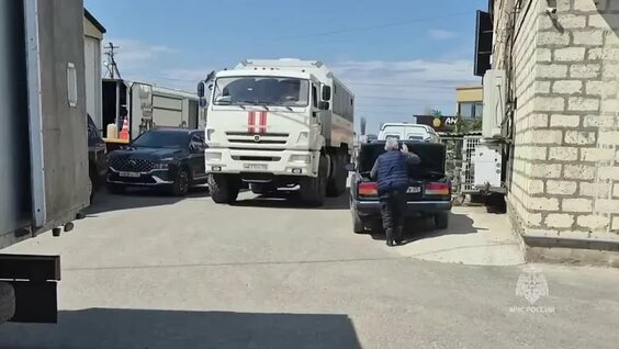 Обстановка в Дагестане и Чечне: МЧС ликвидируют последствия подтоплений — Видео от Телеканал 360