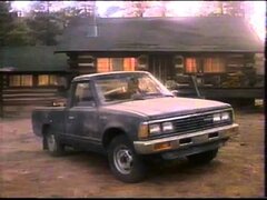 1985 Nissan truck / Datsun 720 commercial.