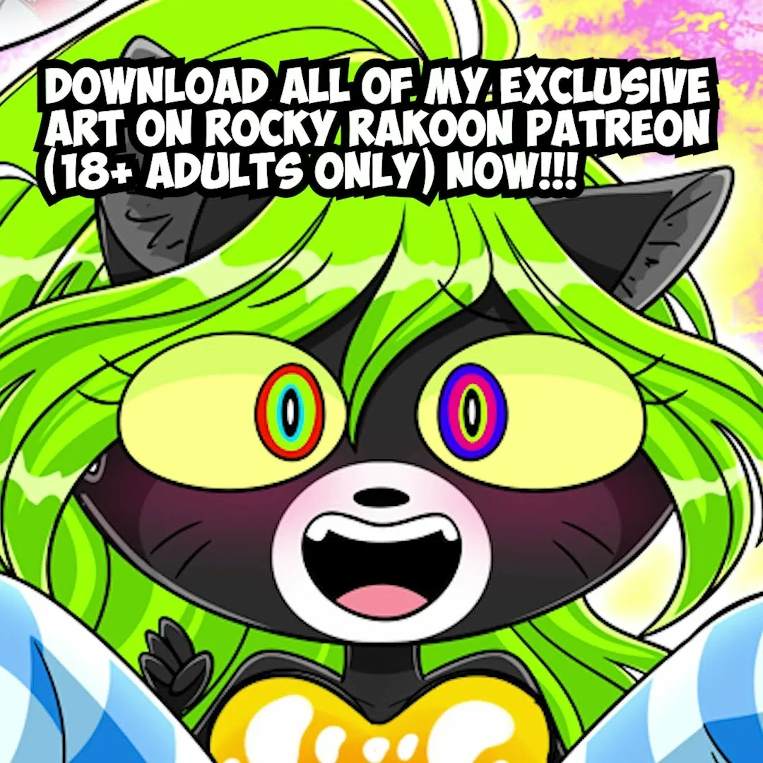 NOT MY Problem!  Rocky Rakoon 18+ Patreon Animation Meme Shorts tiktok  funny viral fyp