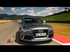 Audi RS6 avant 2014 - test drive mugello racetrack