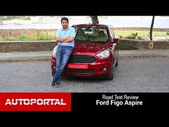 Ford Figo Aspire Test Drive Review - Autoportal