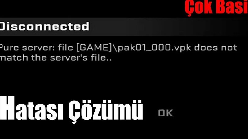Cs Go Pure server: file game pak01_001.vpk Hatasi Çözümü - Yandex Video ...