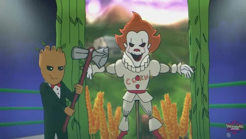 Pennywise Vs Groot - Cartoon Beatbox Battles — Видео от Epic Rap ...