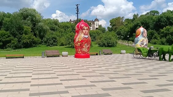 Чебоксары -Жемчужина России Прогулка по городу Набережная в Чебоксарах.MP4 — Видео от Пу...