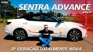 NOVO Nissan Sentra 2023 - Test Drive Completo e 0 a 100