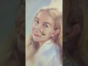 Акварельный портрет